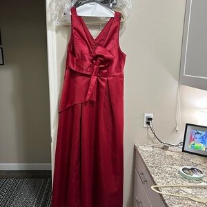Beautiful Gala dress in Burgundy color.